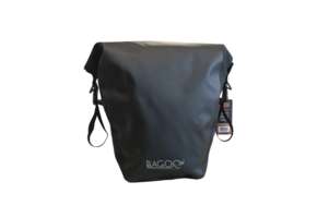 Bagoo Enkele Fietstas Pakaftas Zwart - 22 Liter - Bisonyl