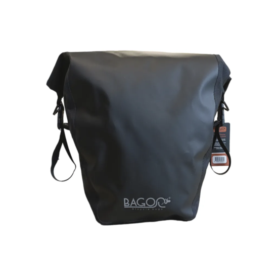 Bagoo Enkele Fietstas Pakaftas Zwart - 22 Liter - Bisonyl