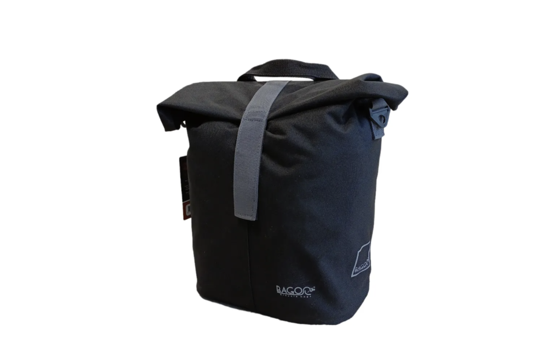 Bagoo Enkele Shopper Fietstas - 14 Liter - Zwart