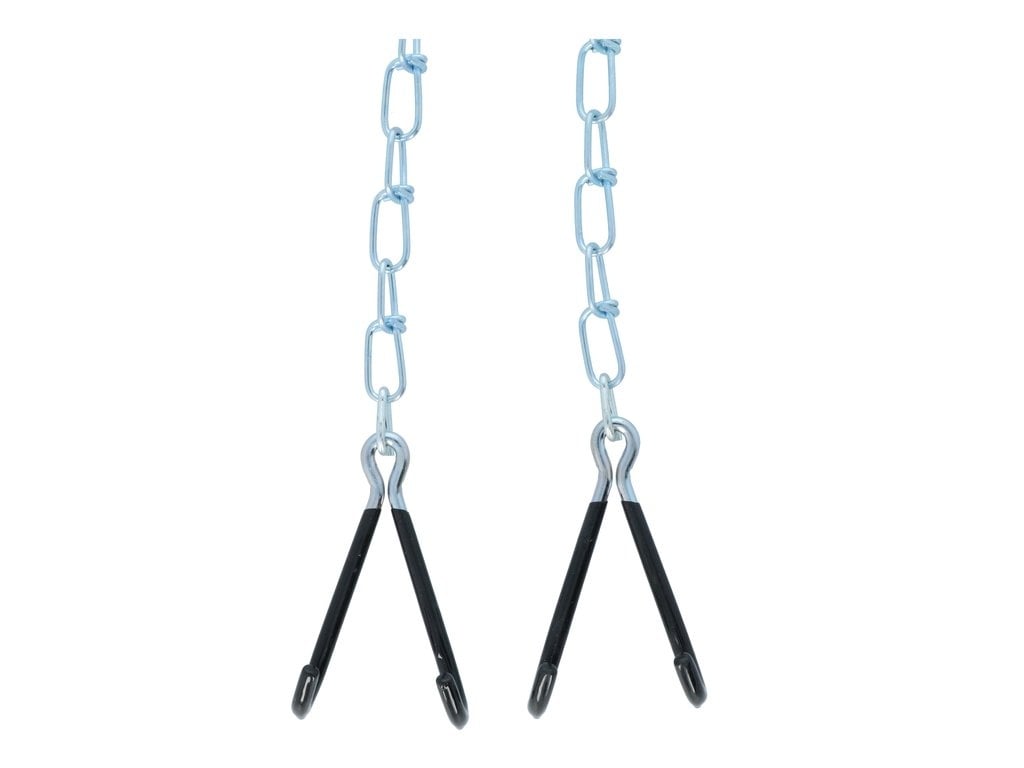 Dresco - Fiets Ophanghaken aan Ketting - Fietshaken voor Ophangen Fiets aan Plafond