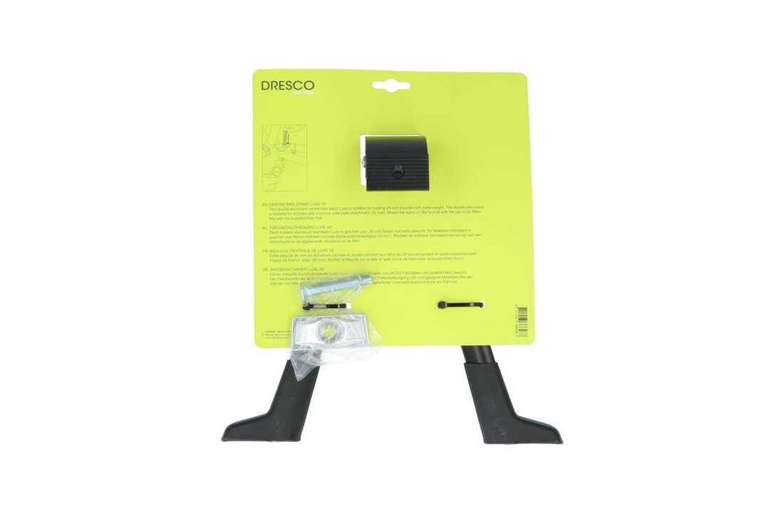 Dresco Luxe Dubbele Standaard Fiets - 28'' - Zwart