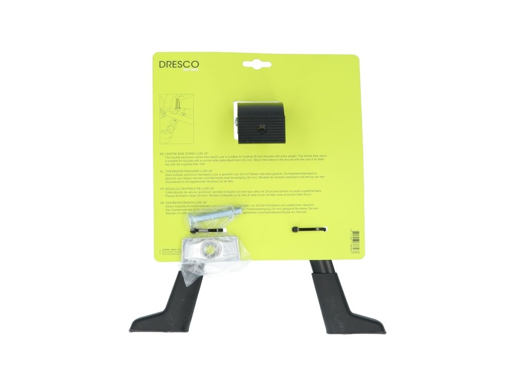 Dresco Luxe Dubbele Standaard Fiets - 28'' - Zwart