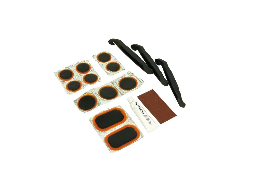 Dresco Fietsbandenreparatieset - Reparatieset Fiets - 17-delig