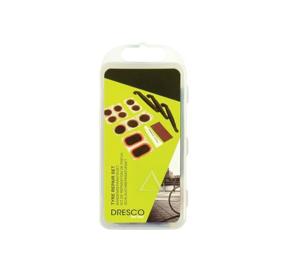Dresco Fietsbandenreparatieset - Reparatieset Fiets - 17-delig
