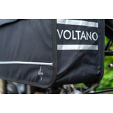 Voltano Voorgevormde Enkele Fietstas / Pakaftas - Zwart - 17L
