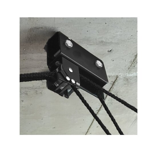 Dresco Fietslift Heavy Duty - Zwart - Ophangsysteem Fiets Tot 57 KG