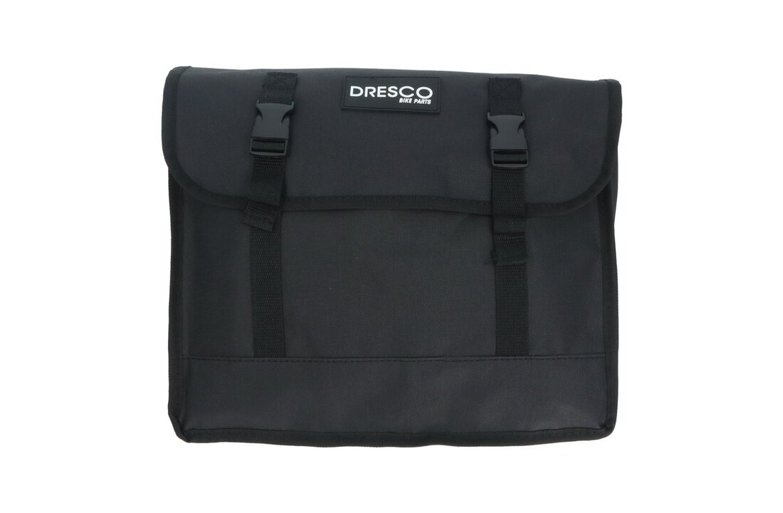 Dresco Dubbele Fietstas Basic - 30 Liter - Zwart