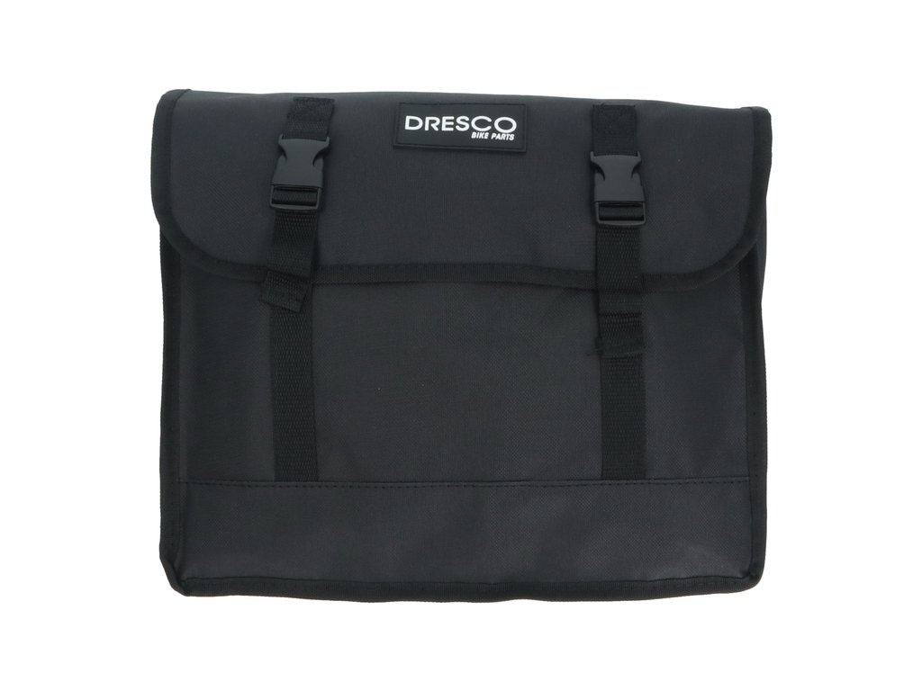 Dresco Dubbele Fietstas Basic - 30 Liter - Zwart