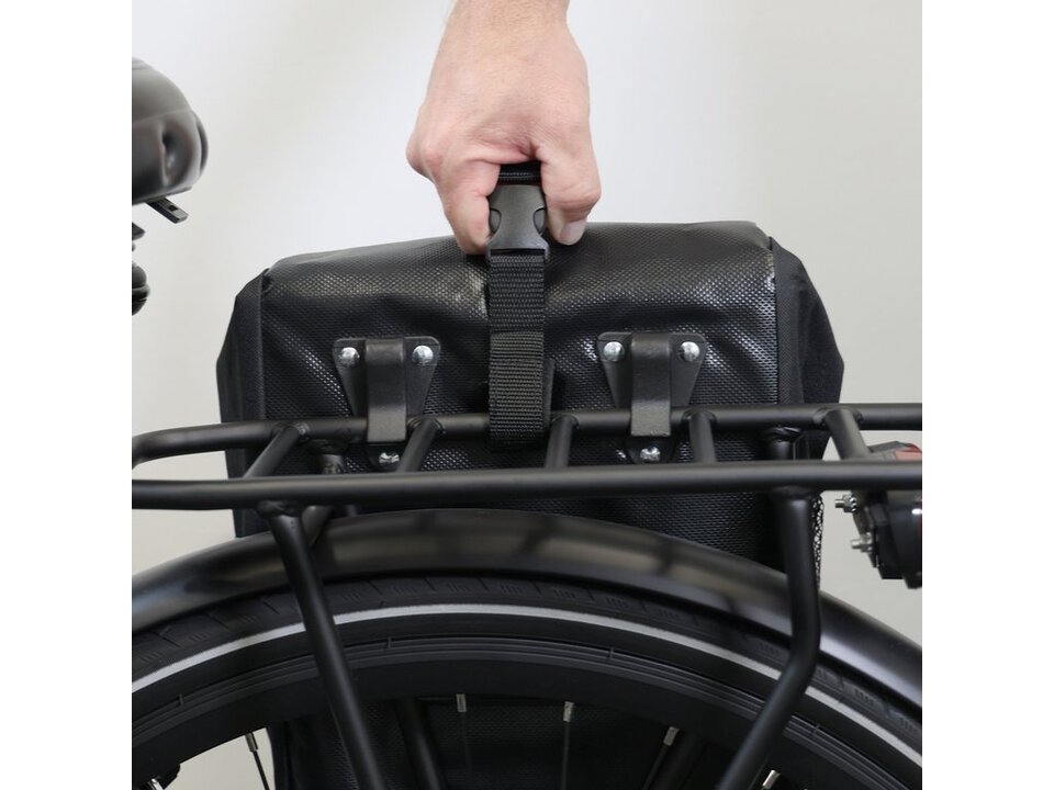 Dresco Enkele Fietstas Traveller - 15 Liter - Zwart