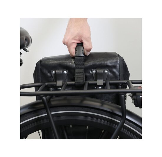 Dresco Enkele Fietstas Traveller - 15 Liter - Zwart