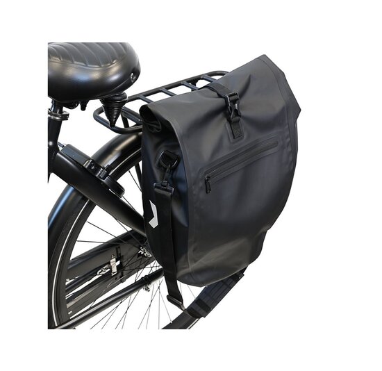Dresco Enkele Fietstas Traveller Luxe - 28 Liter - Zwart