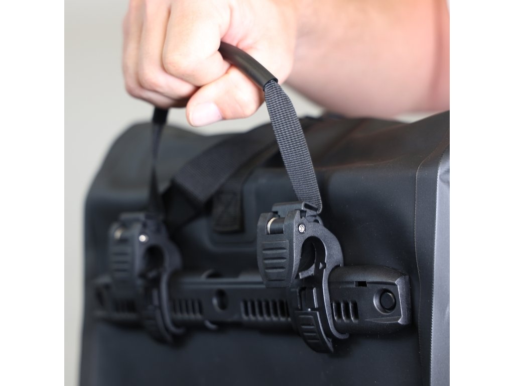 Dresco Enkele Fietstas Traveller Luxe - 28 Liter - Zwart