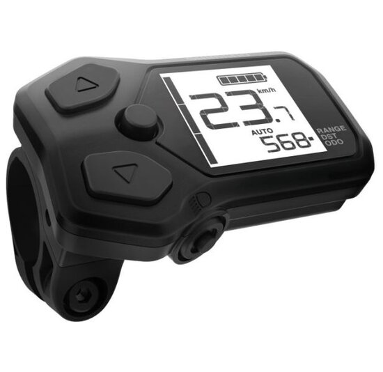 Shimano Steps Fietscomputer Display SC-E5000A Met Bekrachtigingsschakelaar - Zwart