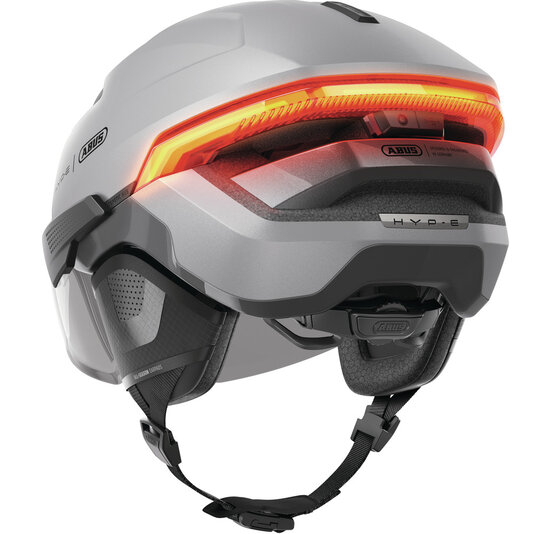 Abus HYP-E ACE Pedelec Fietshelm - Gleam Silver