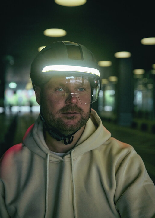 Abus HYP-E Pedelec Fietshelm - Champagne Gold