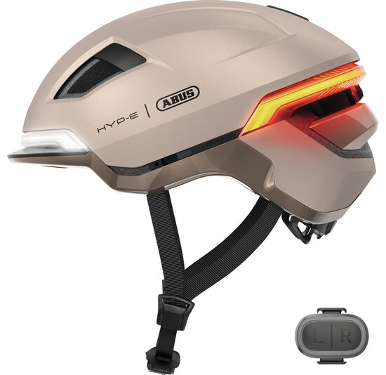 Abus HYP-E Pedelec Fietshelm - Champagne Gold