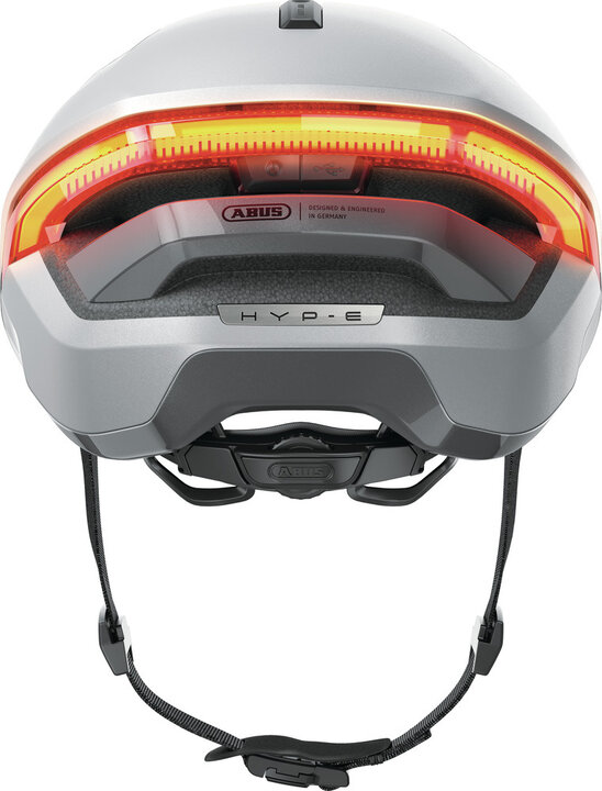 Abus HYP-E Pedelec Fietshelm - Gleam Silver