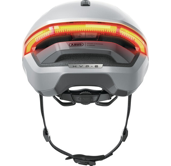 Abus HYP-E Pedelec Fietshelm - Gleam Silver