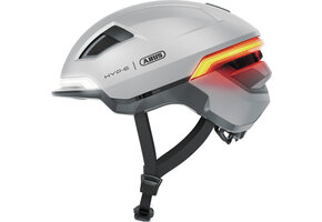Abus HYP-E Pedelec Fietshelm - Gleam Silver