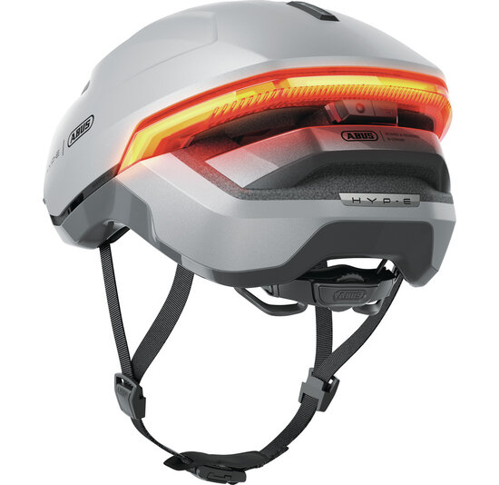 Abus HYP-E Pedelec Fietshelm - Gleam Silver