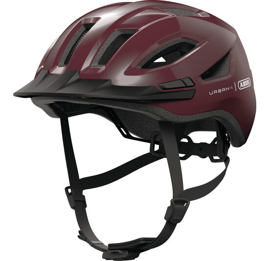 Abus Fietshelm Urban-I 4.0 - Chestnut Red
