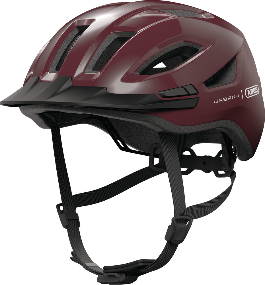 Abus Fietshelm Urban-I 4.0 - Chestnut Red