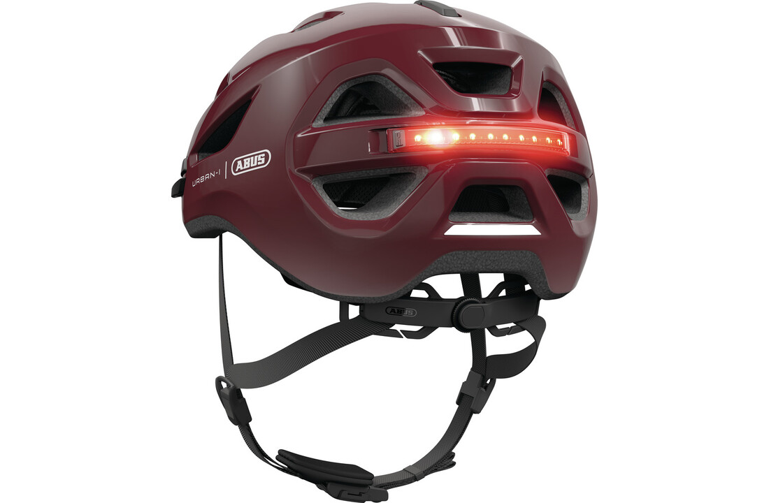 Abus Fietshelm Urban-I 4.0 - Chestnut Red