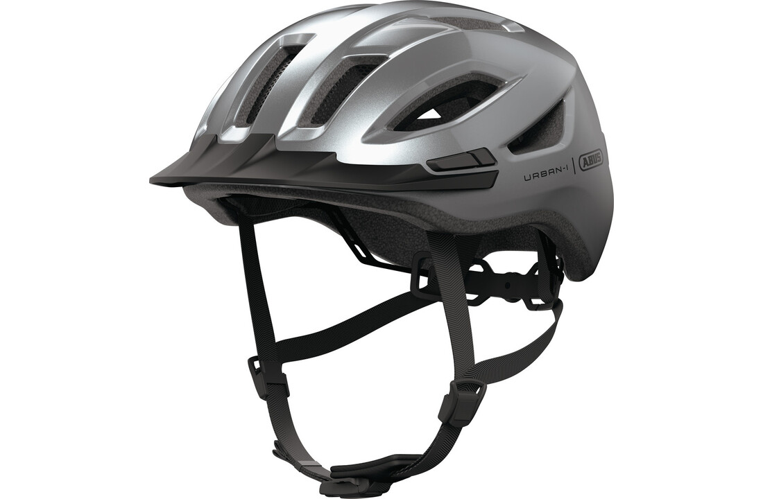 Abus Fietshelm Urban-I 4.0 - Graphite Silver