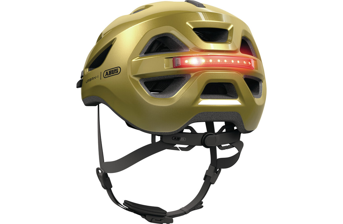 Abus Fietshelm Urban-I 4.0 - Honey Yellow