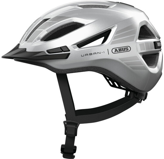 Abus Fietshelm Urban-I 4.0 - LR Signal Silver