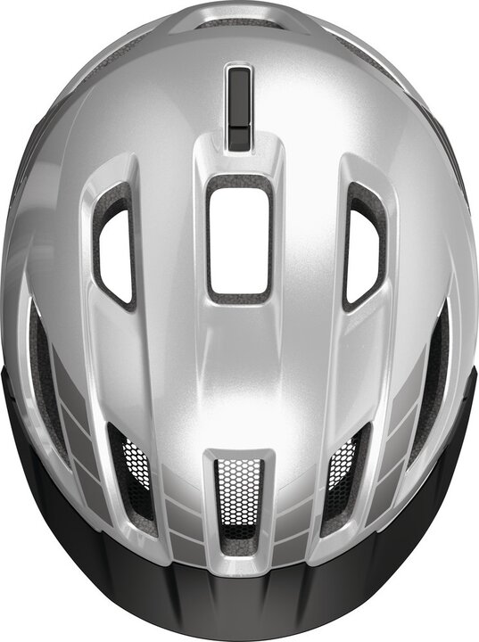 Abus Fietshelm Urban-I 4.0 - LR Signal Silver