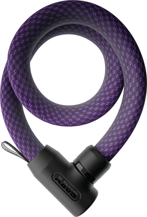 Abus 4004K Yarnit Kabelslot - 110cm - Midnight Purple