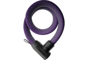 Abus 4004K Yarnit Kabelslot - 110cm - Midnight Purple