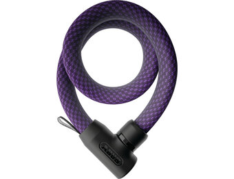 Abus 4004K Yarnit Kabelslot - 110cm - Midnight Purple