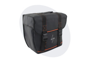 Voltano Enkele Fietstas Afgeschuind Links - Zwart