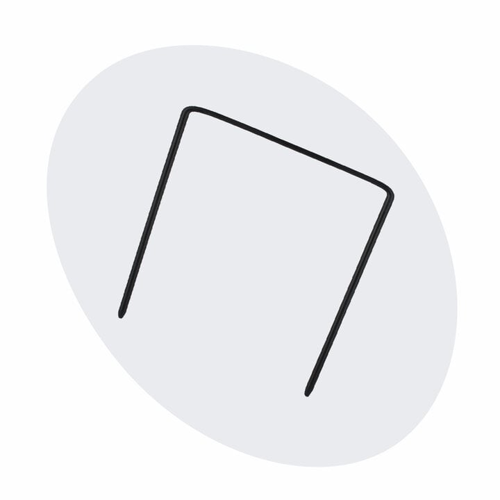 Voltano Afstandhouder Voor Dubbele Fietstas - Tas Niet Meer In Spaken - Zwart