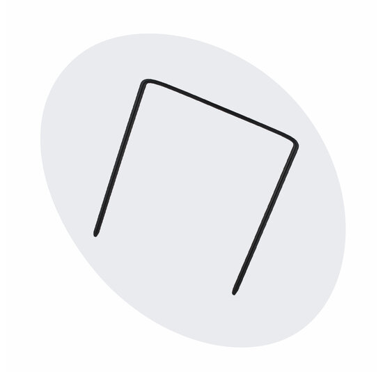 Voltano Afstandhouder Voor Dubbele Fietstas - Tas Niet Meer In Spaken - Zwart