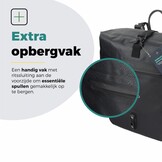 Voltano Enkele Fietstas Set E-bike - Zwart - 46 Liter