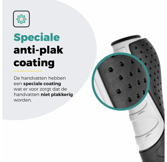 Voltano Ergonomische Fietshandvatten Zwart Grijs - 132 / 92 MM