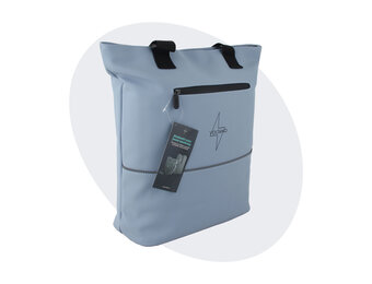 Voltano E-bike City Shopper - Ice Blauw