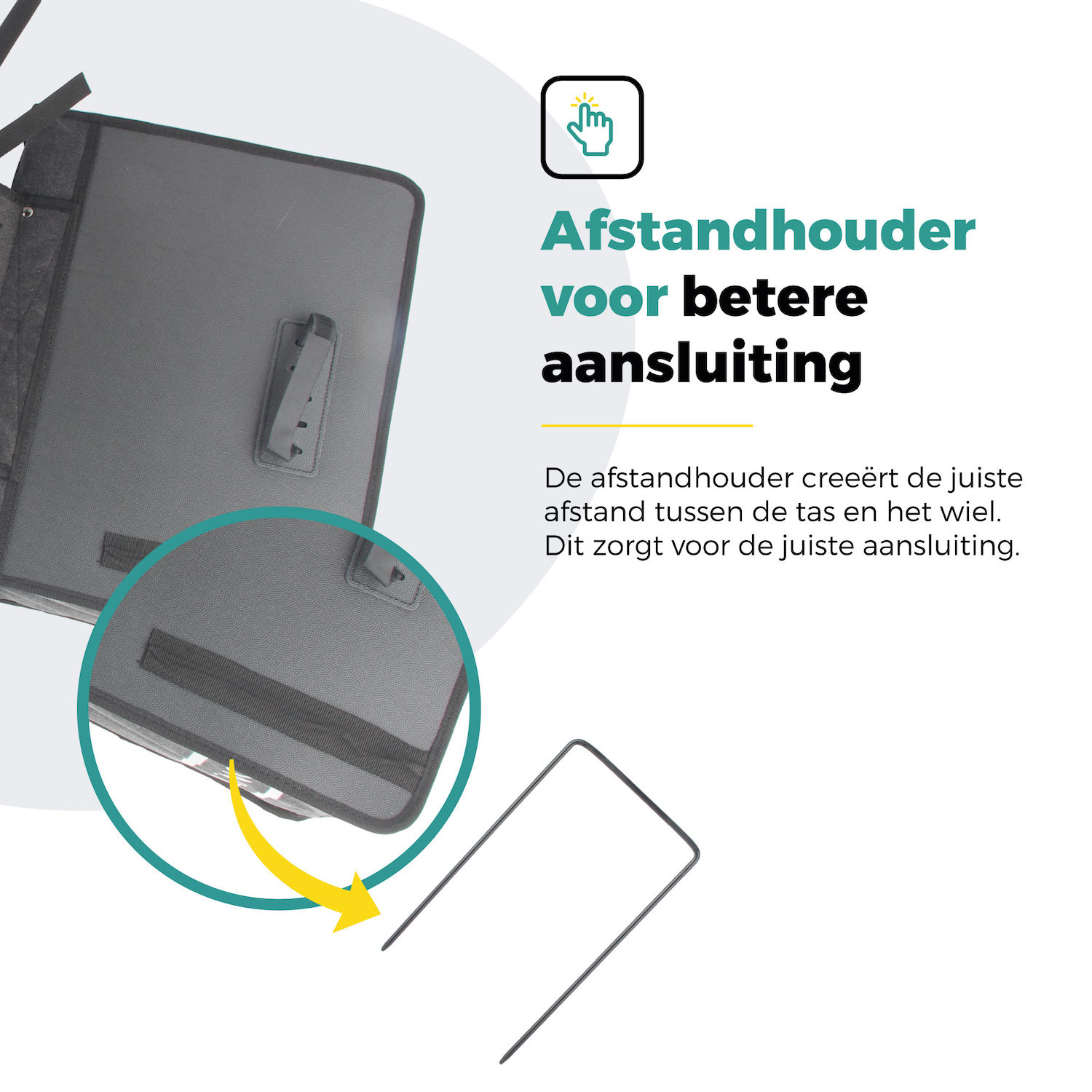 Voltano Canvas Fietstas 70L - Olijf Groen - 100% Waterdicht - Afstandhouder Optie