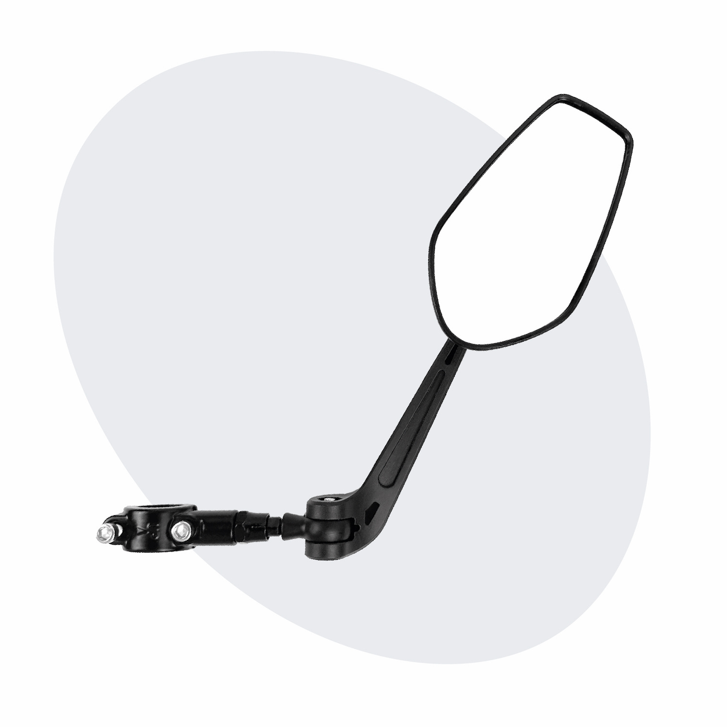 Voltano E-bike Fietsspiegel Clearly Links - Zwart