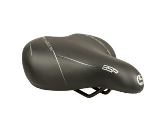 Selle Bassano BSP Big City XXL Fietszadel - Zwart