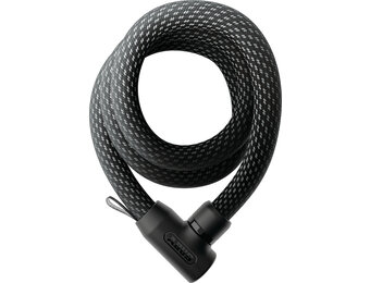 Abus 4004K Yarnit Kabelslot - 140 CM - Zwart