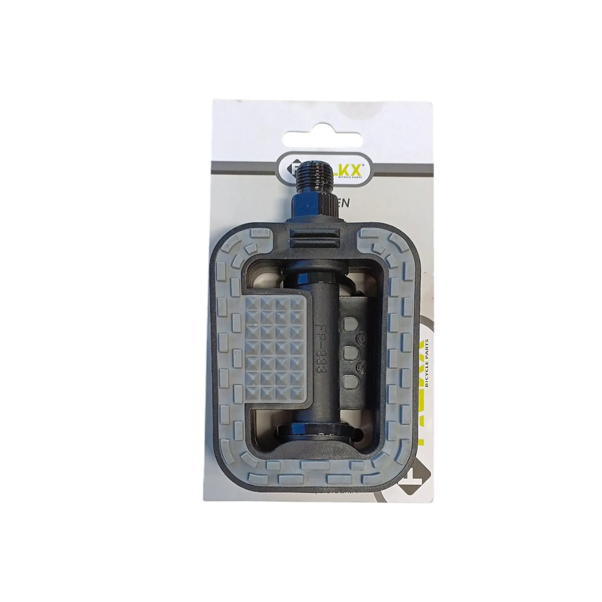 Falkx City Fietspedalen - Anti Slip - Zwart / Grijs