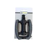 Falkx Lux Fietspedalen - Anti Slip - Zwart / Grijs
