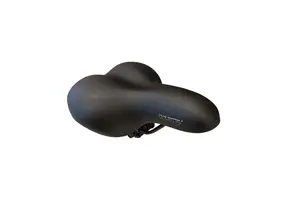 Selle Royal Fietszadel Country - Zwart - Met Zadelstrop