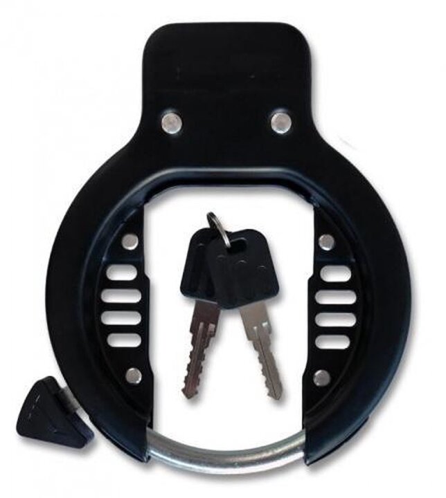 FALKX Strong Basterd Ringslot- Zwart - Insteekoptie