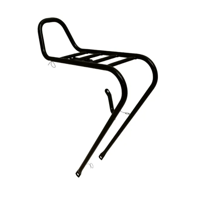 Falkx Voordrager Fiets - Zwart - Lamphaak - Kabeldoorvoer