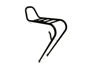 Falkx Voordrager Fiets - Zwart - Lamphaak